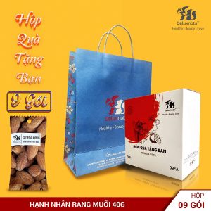 GIFT SET WITH 9JARS OF CASHEW NUTS 80G